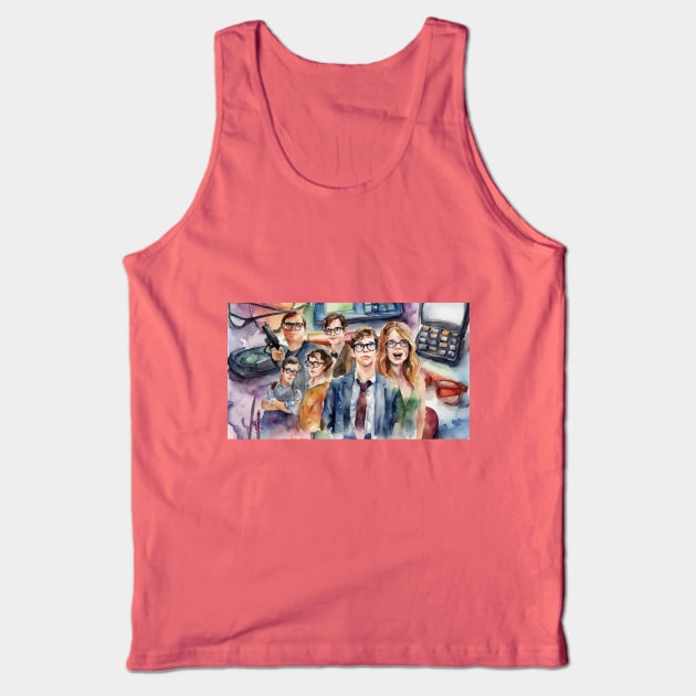 Funny Nerds Tank Top by Viper Unconvetional Concept